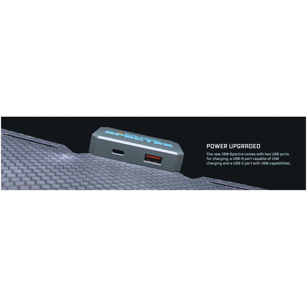 SPECTRE 18W FOLDING SOLAR PANEL
